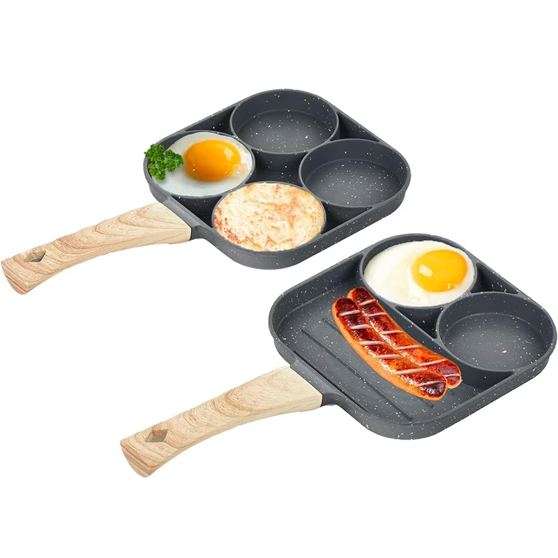 Pancake Egg Frying Pan 4 Cups  - Egg Waffle Pan recension och pris